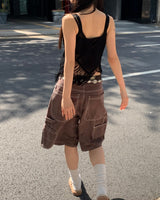 Carpenter bermuda pants