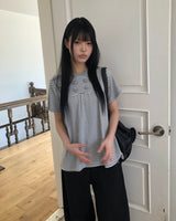 Burnet Double-Button Short-Sleeve T-Shirt