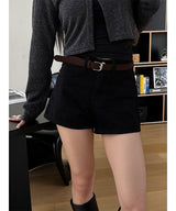 [2TYPE] Basic highwaist short pants