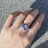 8 gemstone Ring