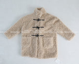 Half fur coat of soft tteokbokki