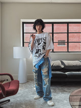 Temp loose fit short sleeve t-shirt