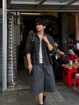 サンドヴィンテージバミューダパンツ