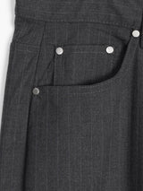 Avan stripe rivet slacks
