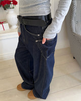 ダイアンポケットウォッシュ加工デニムパンツ
