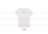 ソフト ロング Vネック Tシャツ