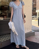 Vash Flower Long Dress