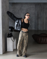 Bra cap napping cropped sleeveless