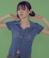 [NF] TILDA WAVE CROP SHIRTS_(BLUE)_F24QB356