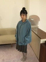 hei pleats midi skirt (2color)