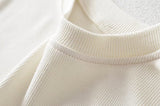 ベーシックラウンドリブTシャツ