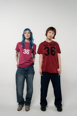 オーセンティックルーズストレートジーンズ (MEDIUM BLUE)