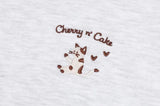 26FW★ Cherry Cake Embroidered Hoodie