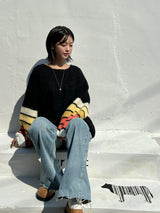 FLARED BOOTCUT DENIM PANTS code 23005