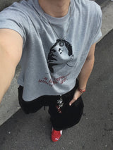 ロックルド ヒューマン プリント 半袖Tシャツ 3C