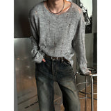 [F/W] モヘアダメージロングスリーブ (3color)