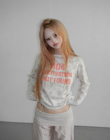 merry-go-round number tee(2 color) 