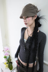 Button layered T (3color)
