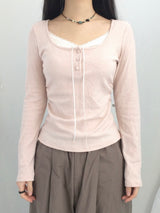 Prim Race Ribbon Top