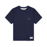 リージョンモータースクラブドッツリップポケットTシャツ (ネイビー)