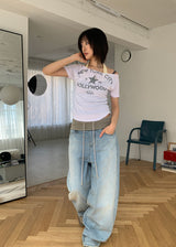 ICE RIB WIDE DENIM