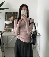 It You Collared Long Sleeve Knit / 5 colors