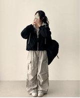 Noah Layered Color Matching Hoodie Jumper