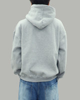 Chrono Button Hoodie (Gray)