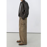 ウォッシングピッグカーゴデニムパンツ