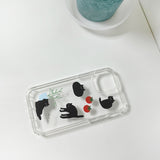 mew cat gel hard case