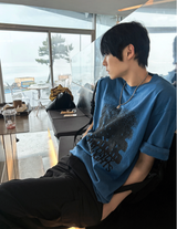 ブラリーレタリング半袖Tシャツ