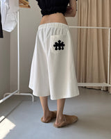 Cross sweat bermuda pants (Unisex)