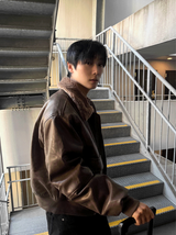 Celine Wool Leather Mustang