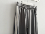 Enz Side Track Line Wide Pants