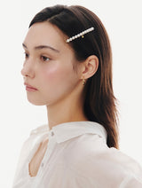 26SS★ Essence (Y) Pearl Plate Slim Hair Pin