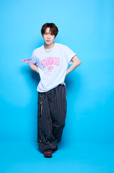 オクトパスフットボールTシャツ×バンダナ（ピンク）