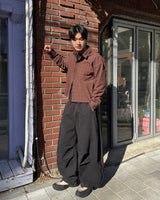 マーリンクロップチェックシャツ