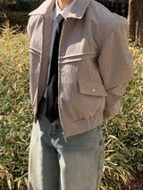 Crunch Rivet Blouson Jacket