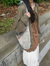 vintage loose cardigan