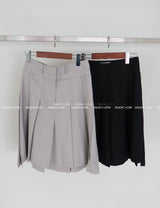 Meet pleats pleated midi skirt
