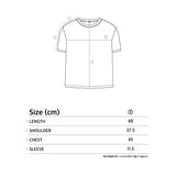 W レオパードアップリケTシャツ (ホワイト)
