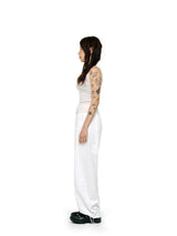 GLOSS WHITE TRAINIG PANTS