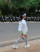 Summer UV Protection See-Through Windbreaker Windbreaker