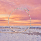 Marine wave Necklace [ocean pink]