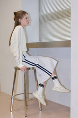 Nudge Lace Up Sneakers - Beige