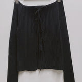 Something Ribbon Cardigan Knitwear
