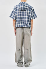 Back String Nylon Pants (3color)