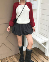[ORIGINAL] Loopy Raglan Round Knit