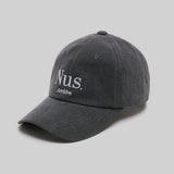 Nus. アーチボールキャップ（グレー）
