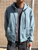 DAMAGE HOOD ZIP-UP